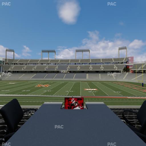 TDECU Stadium - Section Loge Box 9 Seat View