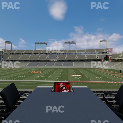 TDECU Stadium - Section Loge Box 9 Seat View