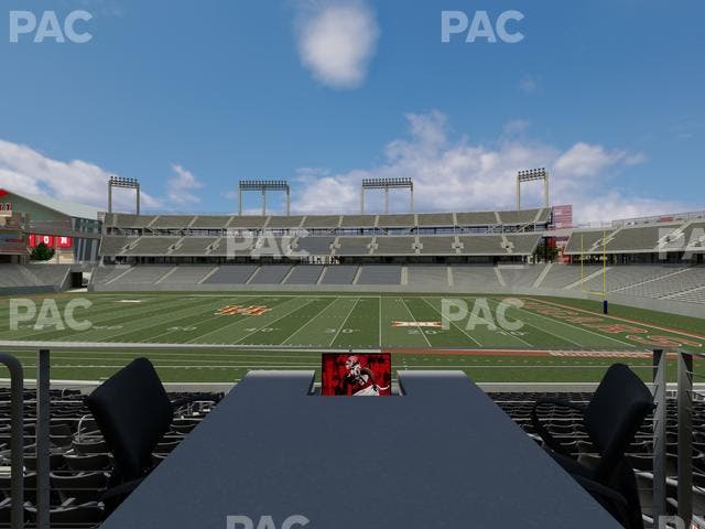TDECU Stadium - Section Loge Box 9 Seat View