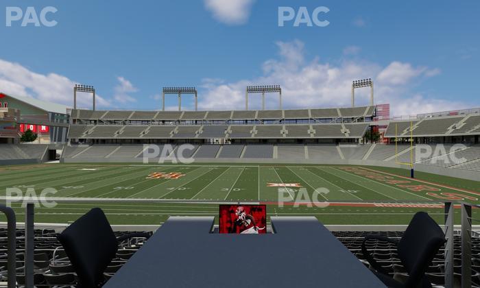 TDECU Stadium - Section Loge Box 9 Seat View