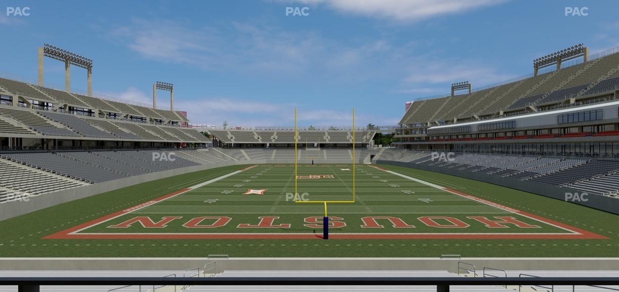 TDECU Stadium - Section Party Patio 120 Seat View