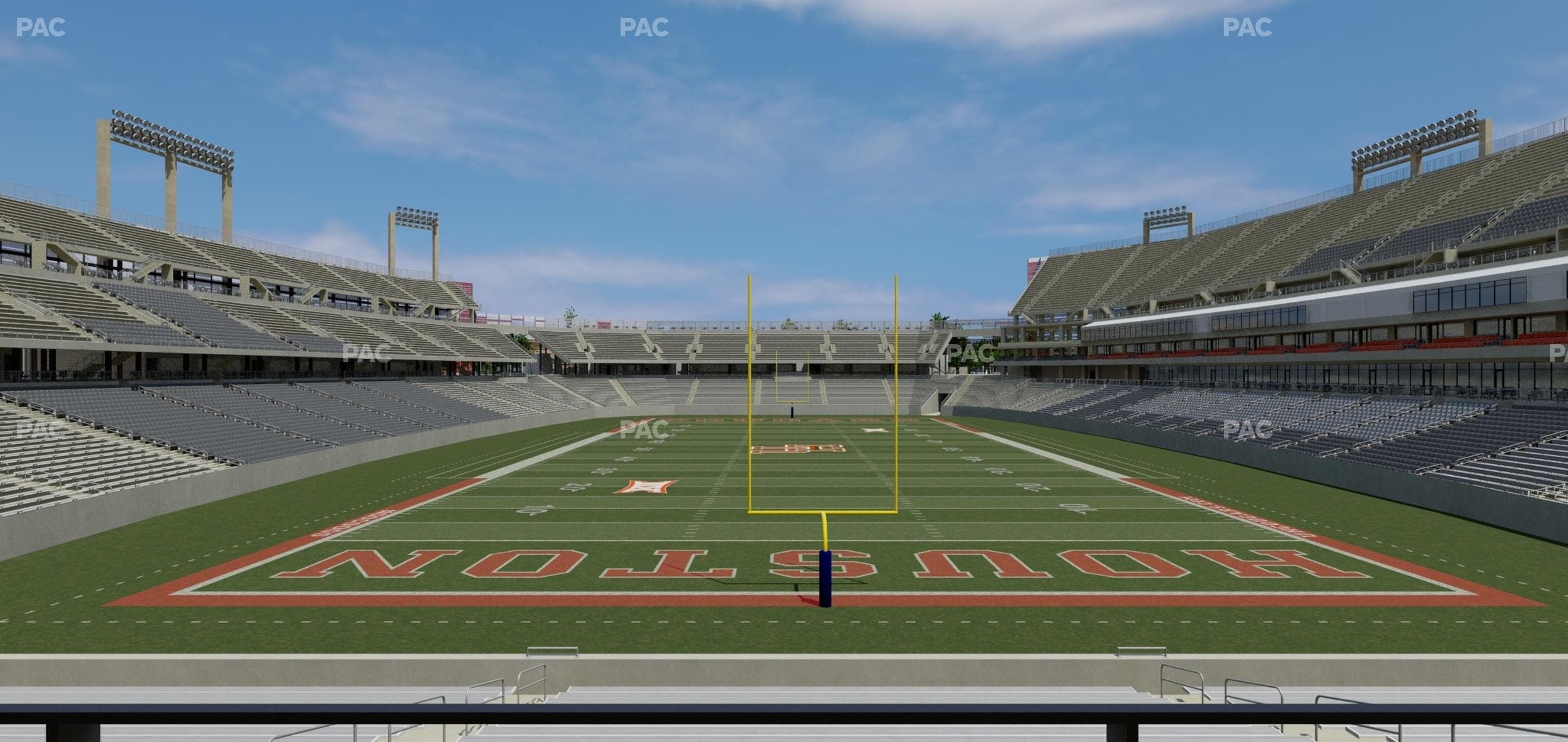 TDECU Stadium - Section Party Patio 120 Seat View