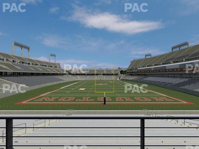 TDECU Stadium - Section Party Patio 120 Seat View