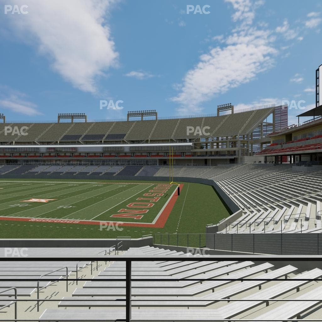 TDECU Stadium - Section Party Patio 124 Seat View