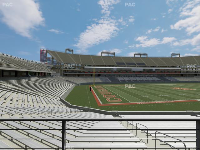 TDECU Stadium - Section Party Patio 134 Seat View
