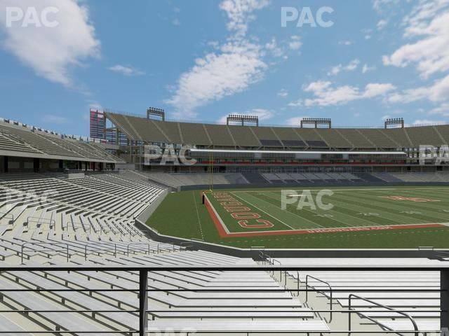 TDECU Stadium - Section Party Patio 134 Seat View