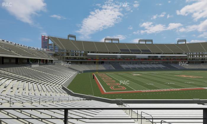 TDECU Stadium - Section Party Patio 134 Seat View