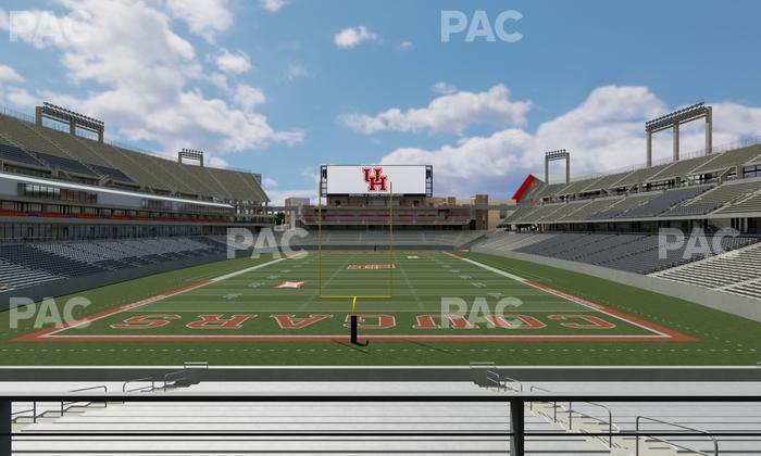 TDECU Stadium - Section Party Patio 138 Seat View