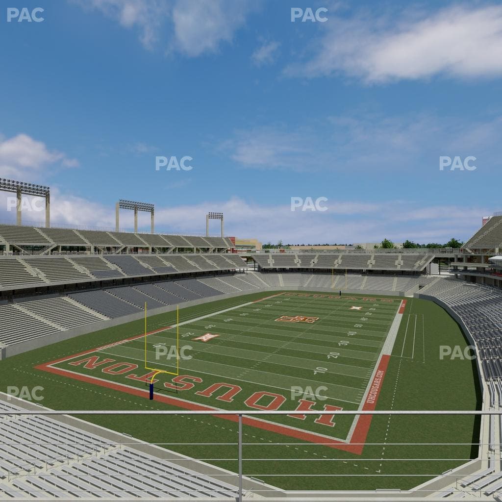 TDECU Stadium - Section Party Patio 300 Seat View
