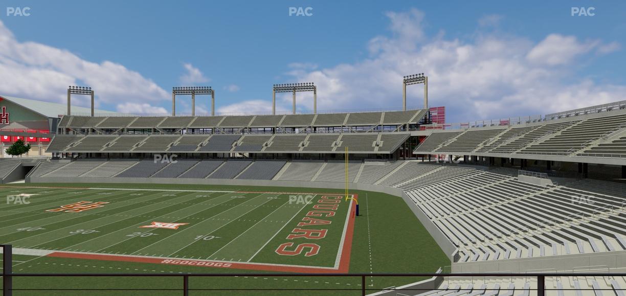 TDECU Stadium - Section Suite 201 Seat View