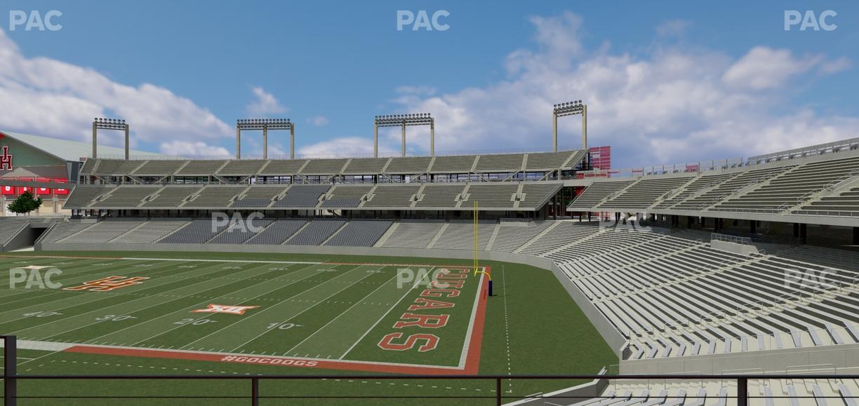 TDECU Stadium - Section Suite 201 Seat View