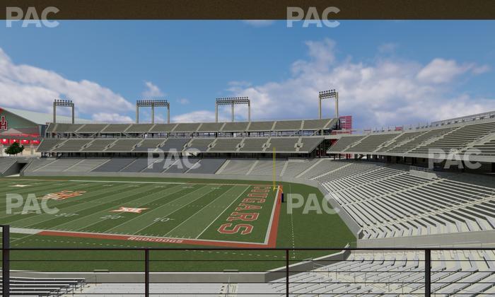 TDECU Stadium - Section Suite 201 Seat View