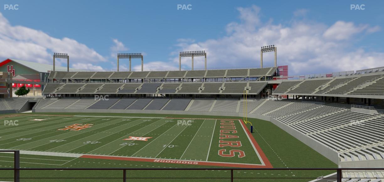 TDECU Stadium - Section Suite 203 Seat View