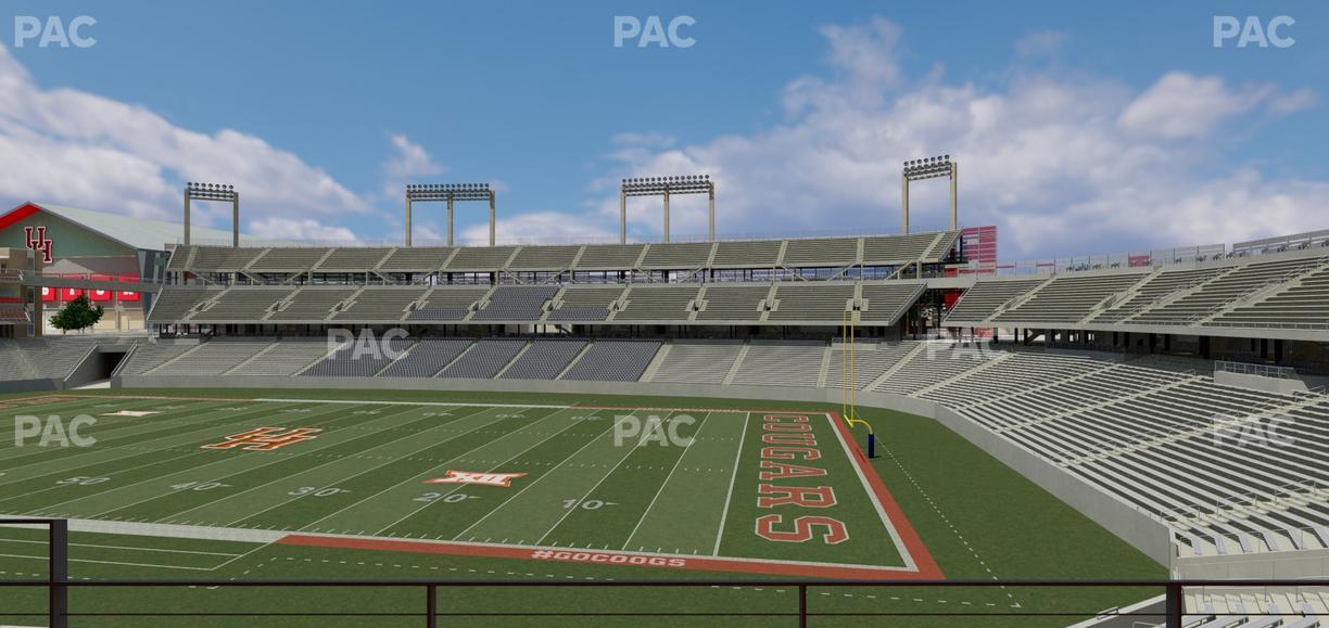TDECU Stadium - Section Suite 203 Seat View