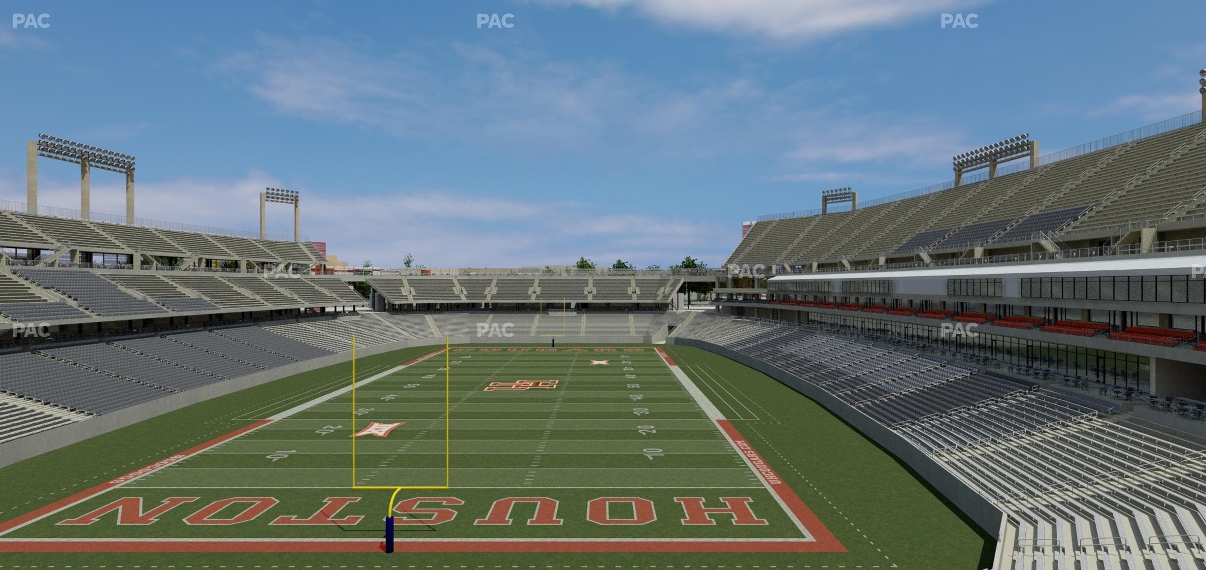 TDECU Stadium - Section Suite 203 Seat View
