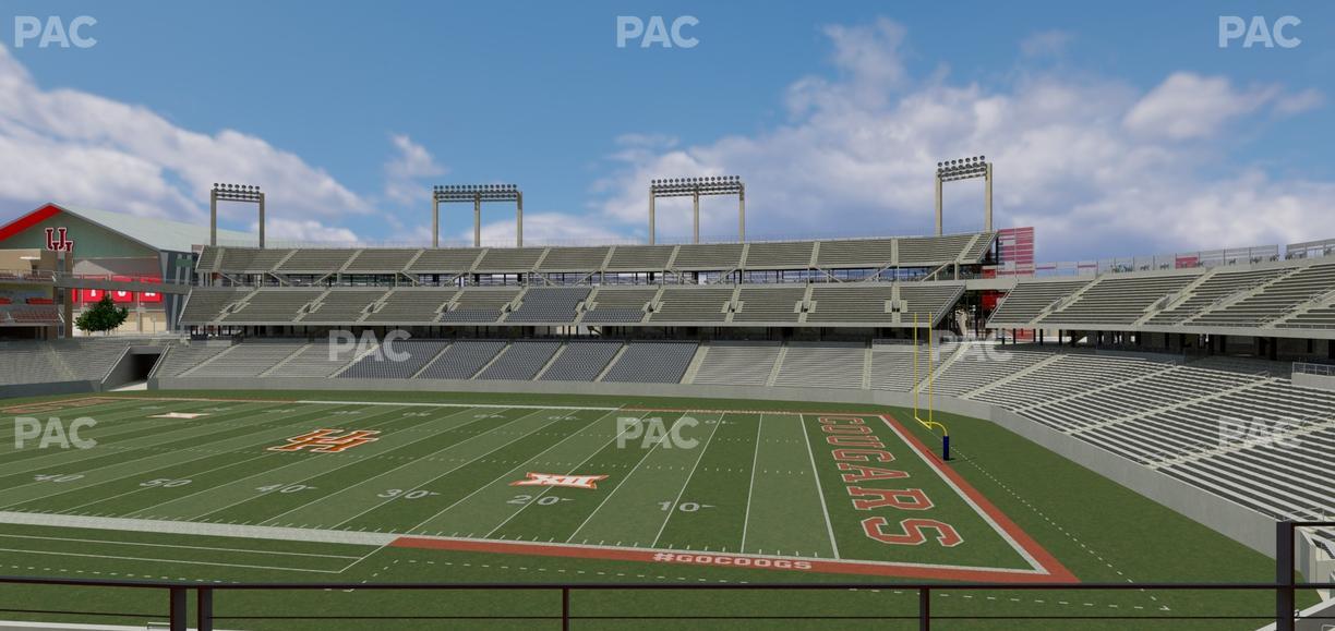 TDECU Stadium - Section Suite 204 Seat View
