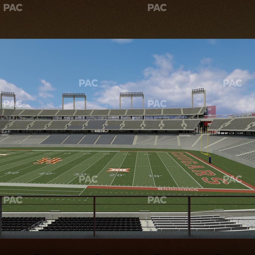 TDECU Stadium - Section Suite 205 Seat View