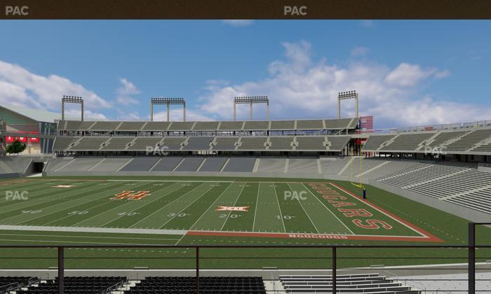 TDECU Stadium - Section Suite 205 Seat View