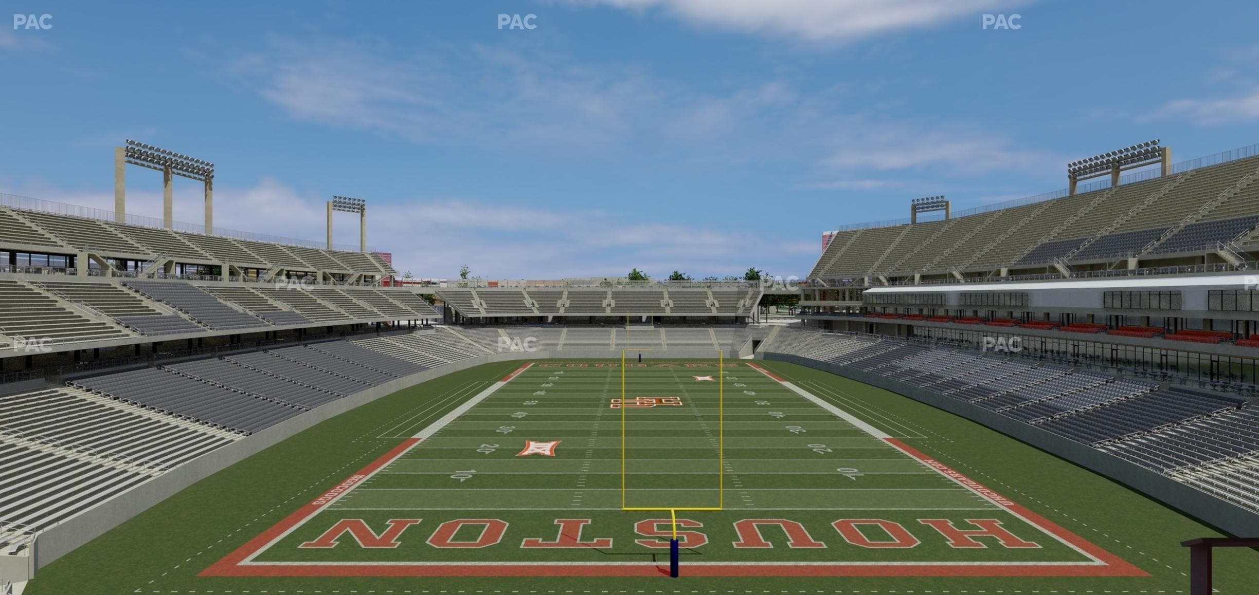 TDECU Stadium - Section Suite 206 Seat View