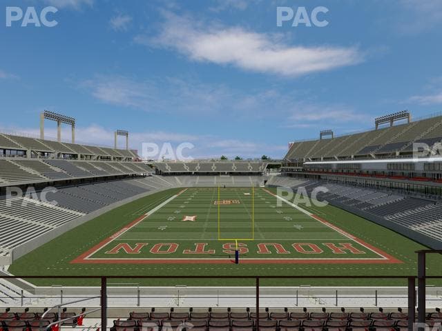 TDECU Stadium - Section Suite 206 Seat View