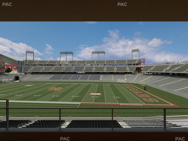 TDECU Stadium - Section Suite 206 Seat View