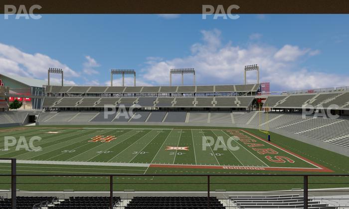 TDECU Stadium - Section Suite 206 Seat View