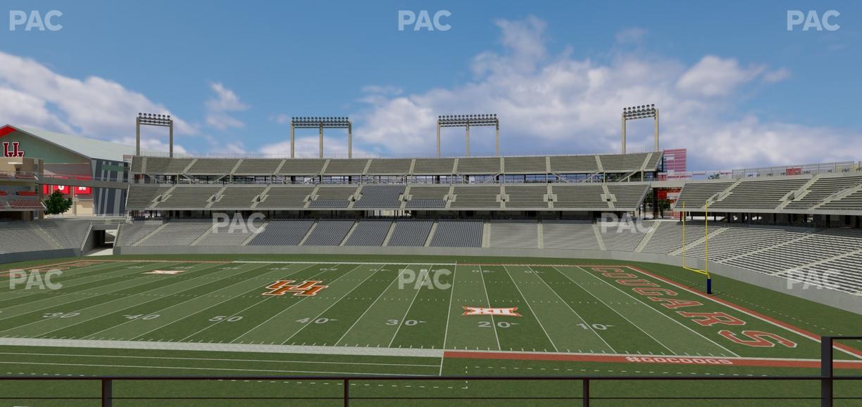 TDECU Stadium - Section Suite 207 Seat View