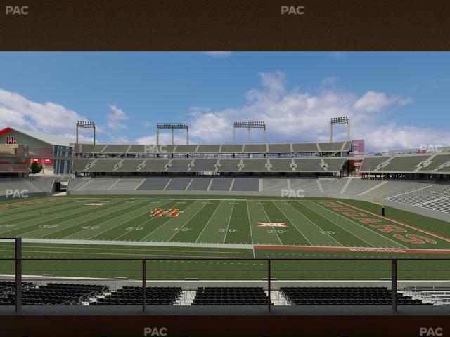 TDECU Stadium - Section Suite 208 Seat View