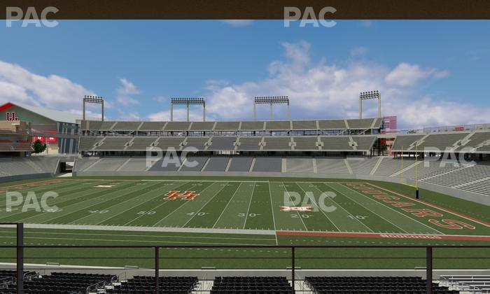 TDECU Stadium - Section Suite 208 Seat View