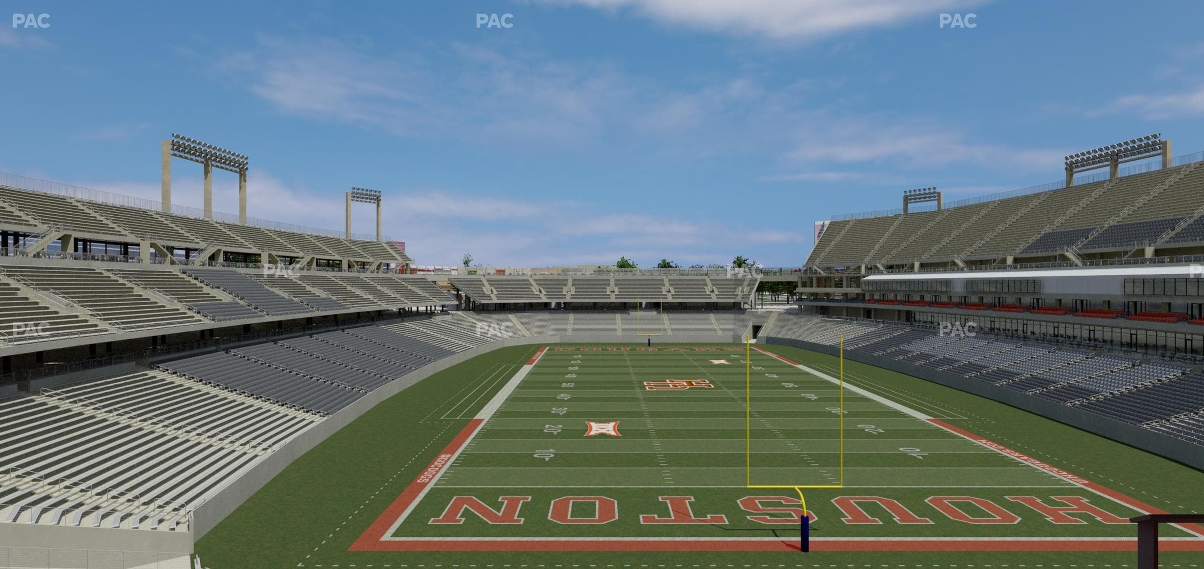 TDECU Stadium - Section Suite 208 Seat View