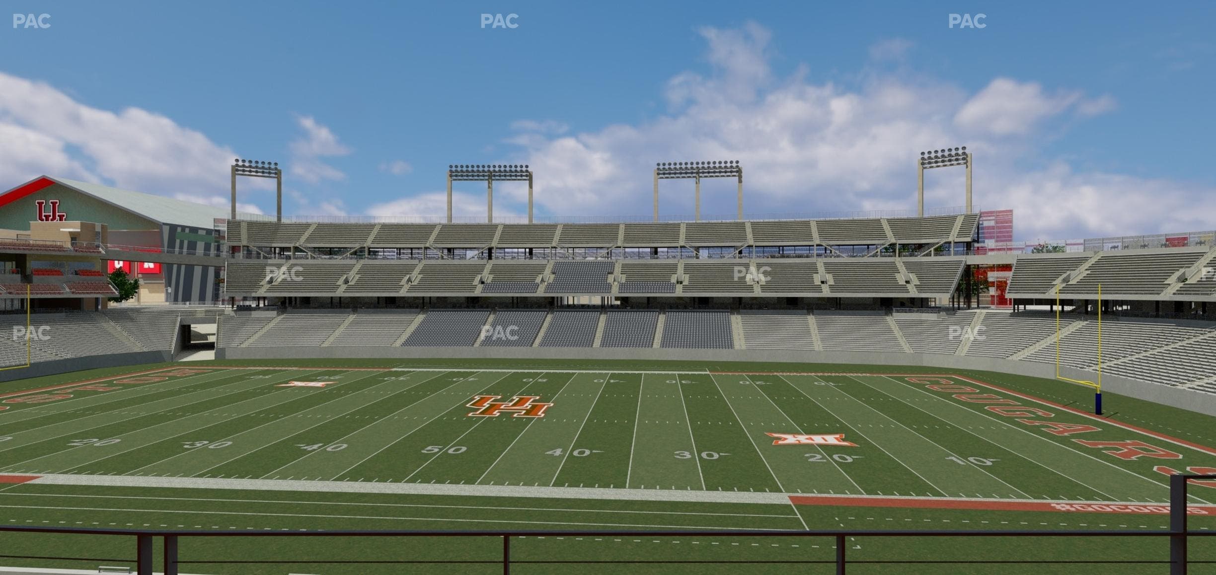 TDECU Stadium - Section Suite 209 Seat View