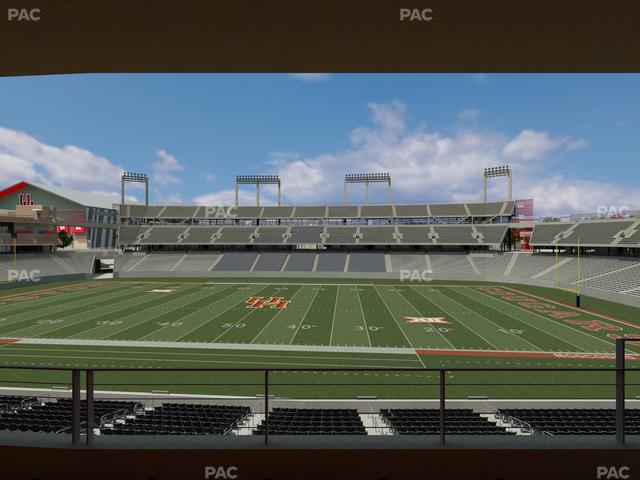 TDECU Stadium - Section Suite 209 Seat View