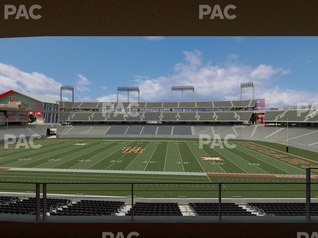TDECU Stadium - Section Suite 209 Seat View