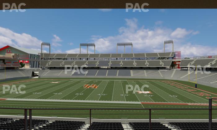 TDECU Stadium - Section Suite 209 Seat View