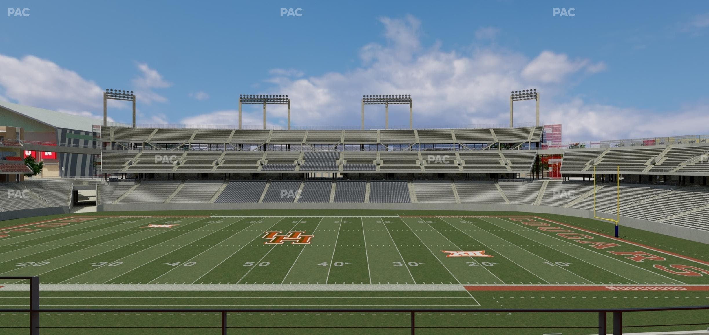 TDECU Stadium - Section Suite 210 Seat View