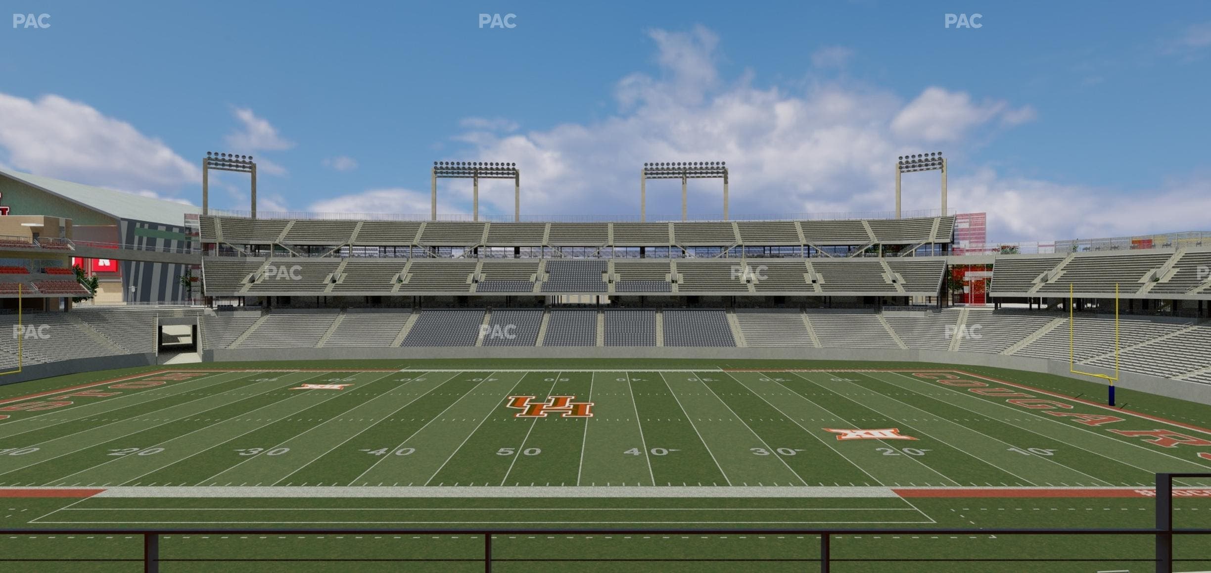 TDECU Stadium - Section Suite 211 Seat View