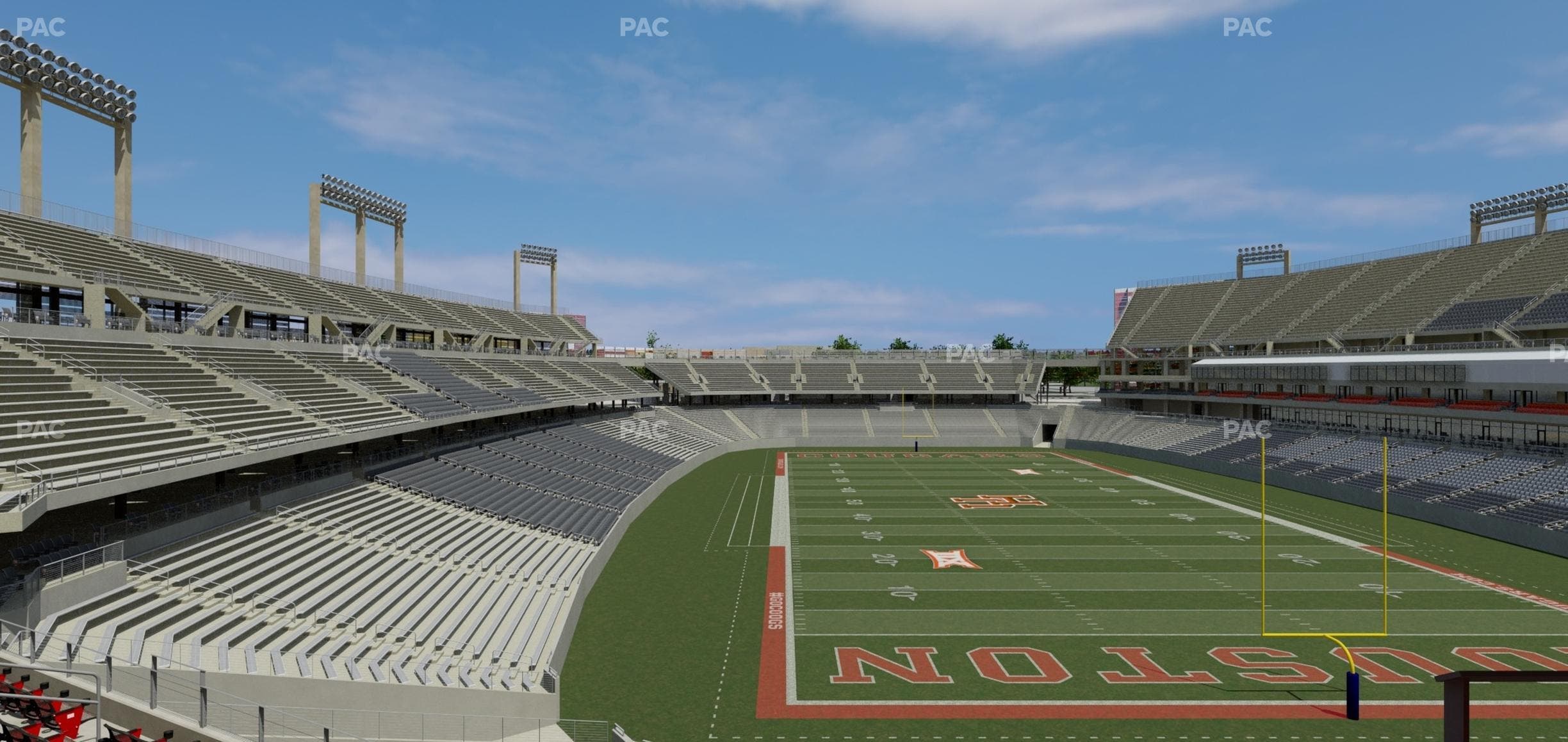 TDECU Stadium - Section Suite 211 Seat View