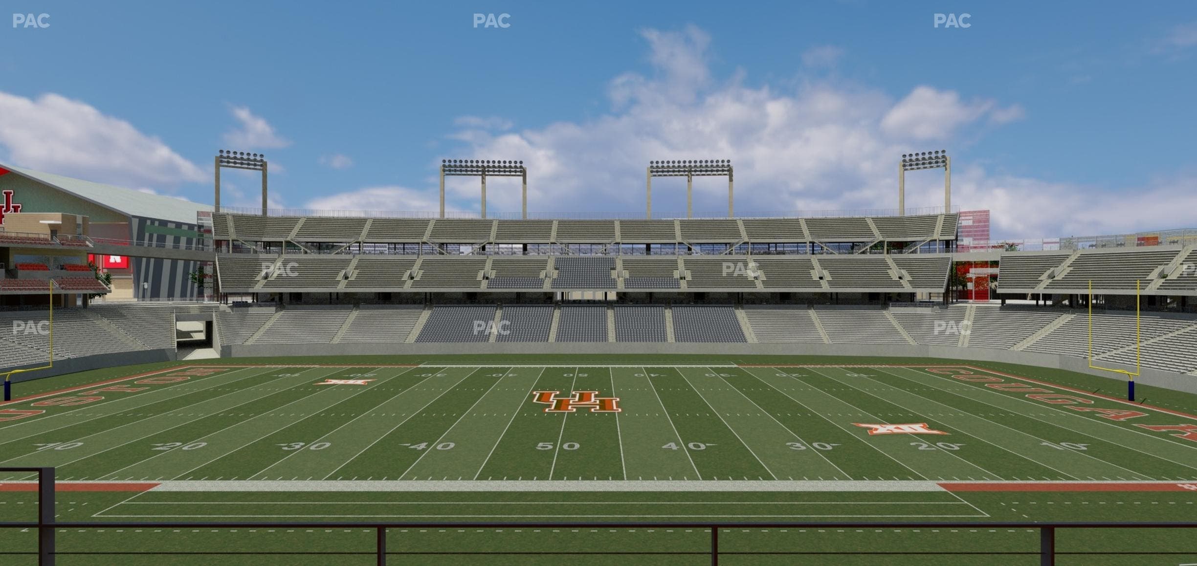 TDECU Stadium - Section Suite 212 Seat View