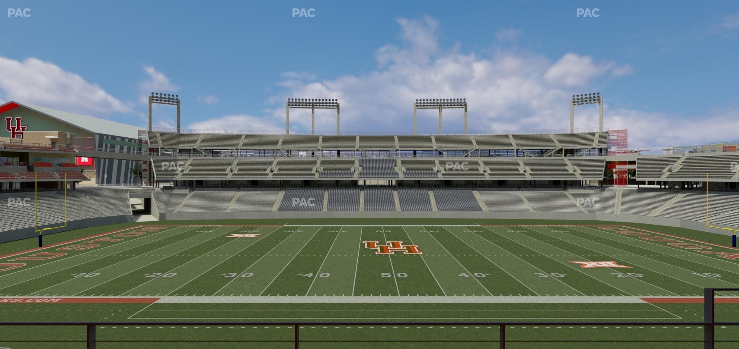 TDECU Stadium - Section Suite 213 Seat View