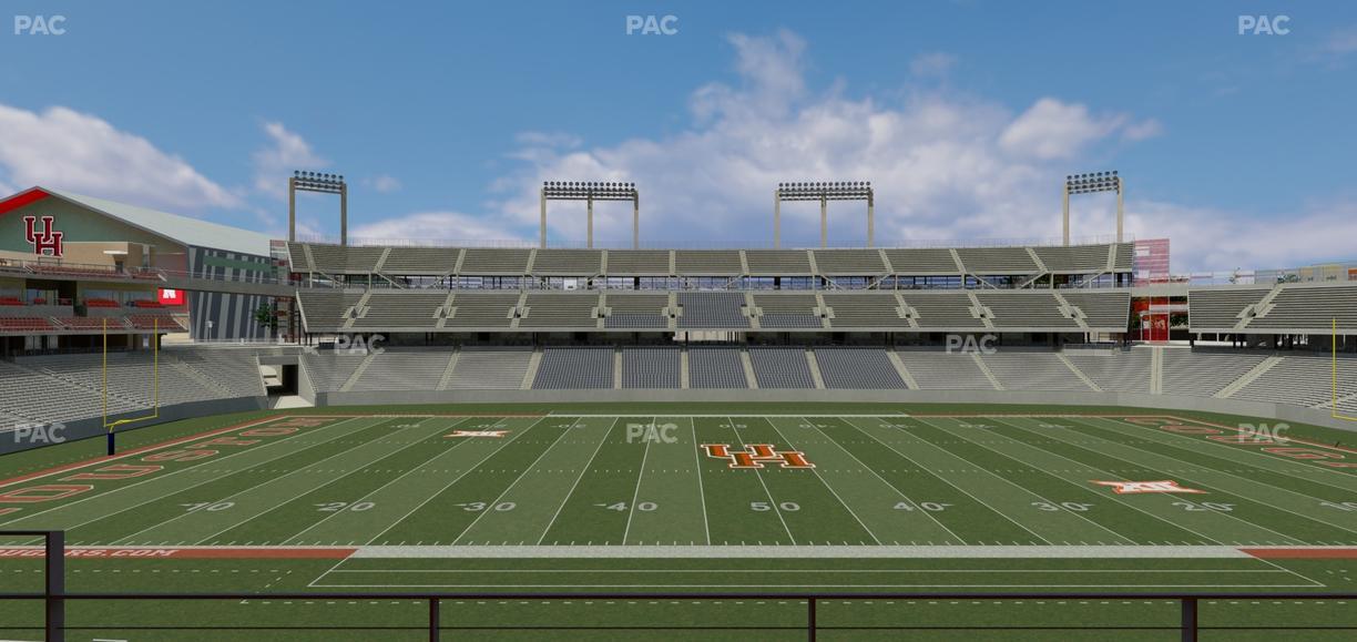 TDECU Stadium - Section Suite 214 Seat View