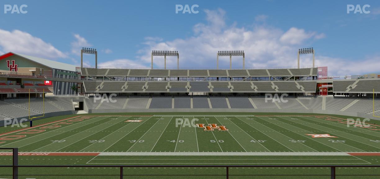 TDECU Stadium - Section Suite 214 Seat View