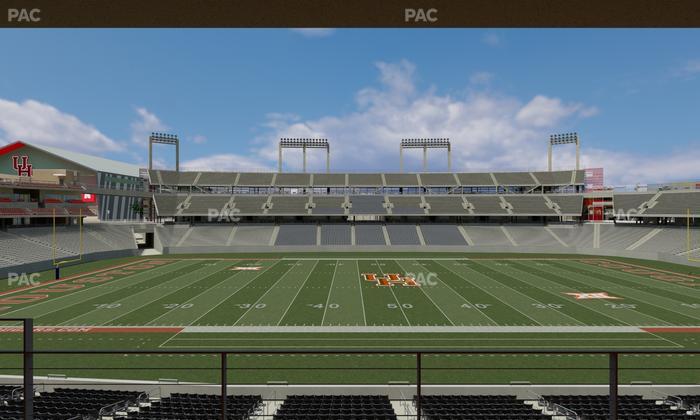 TDECU Stadium - Section Suite 214 Seat View
