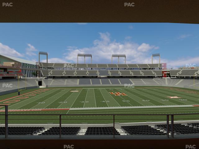 TDECU Stadium - Section Suite 216 Seat View