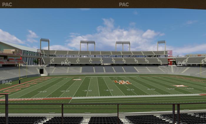 TDECU Stadium - Section Suite 216 Seat View