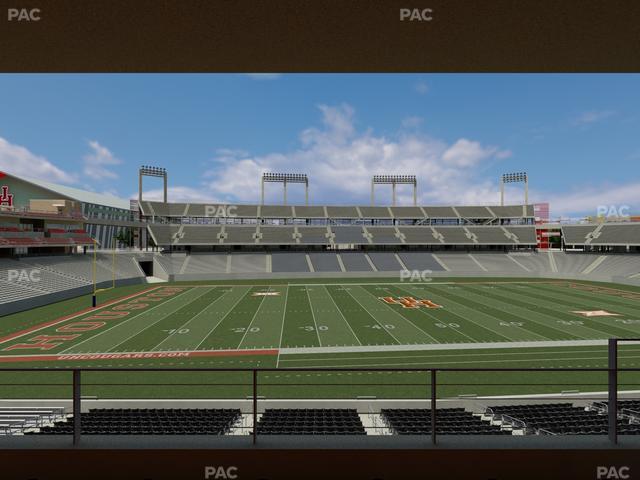 TDECU Stadium - Section Suite 217 Seat View