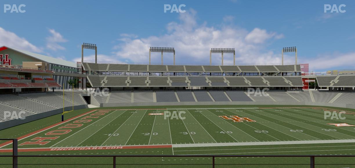 TDECU Stadium - Section Suite 218 Seat View