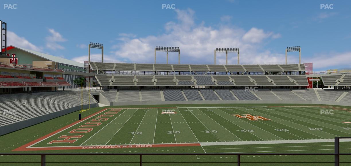 TDECU Stadium - Section Suite 219 Seat View