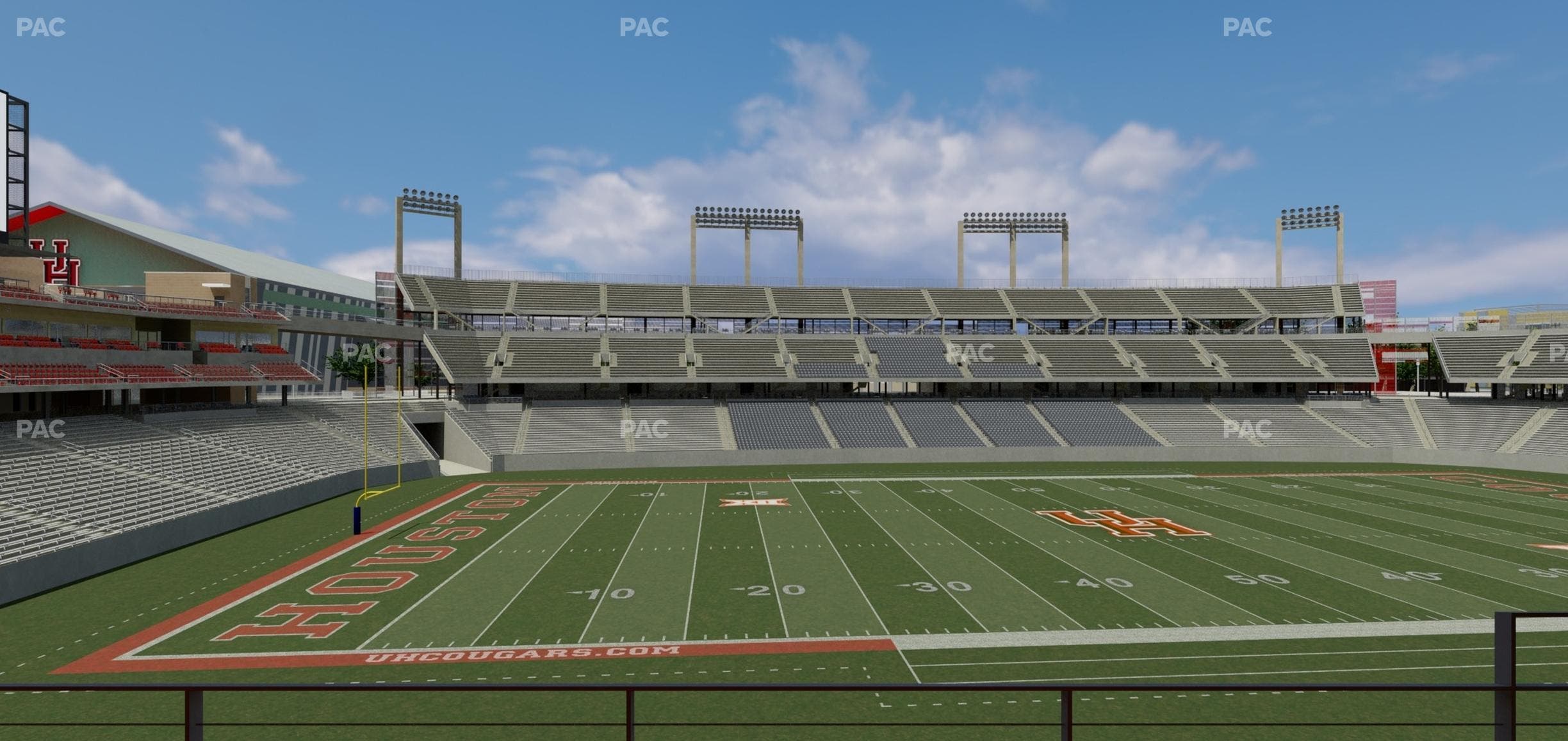 TDECU Stadium - Section Suite 219 Seat View