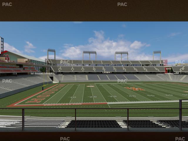 TDECU Stadium - Section Suite 219 Seat View