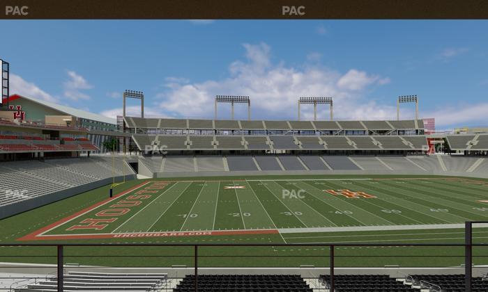 TDECU Stadium - Section Suite 219 Seat View
